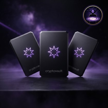 cryptovault Pro — 3-card NFC hardware wallet bundle
